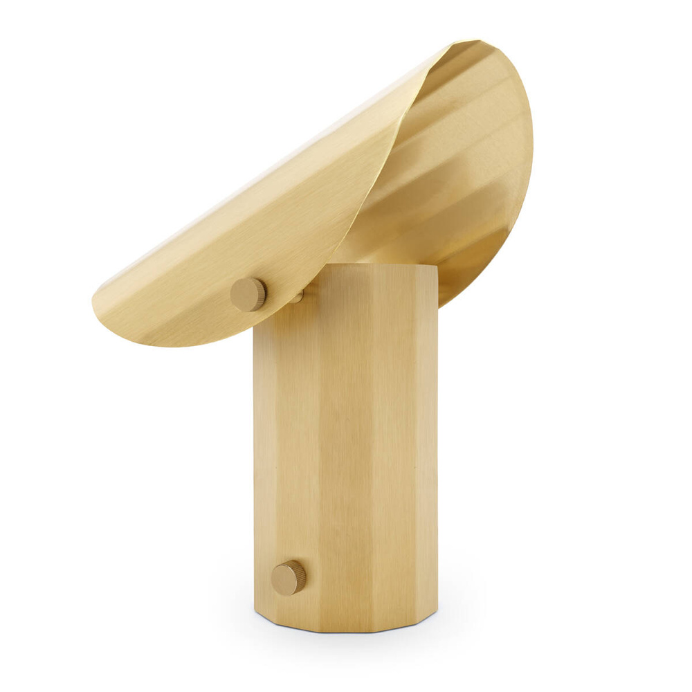 Kaspa :: Apolin table lamp, height 30 cm, brushed brass