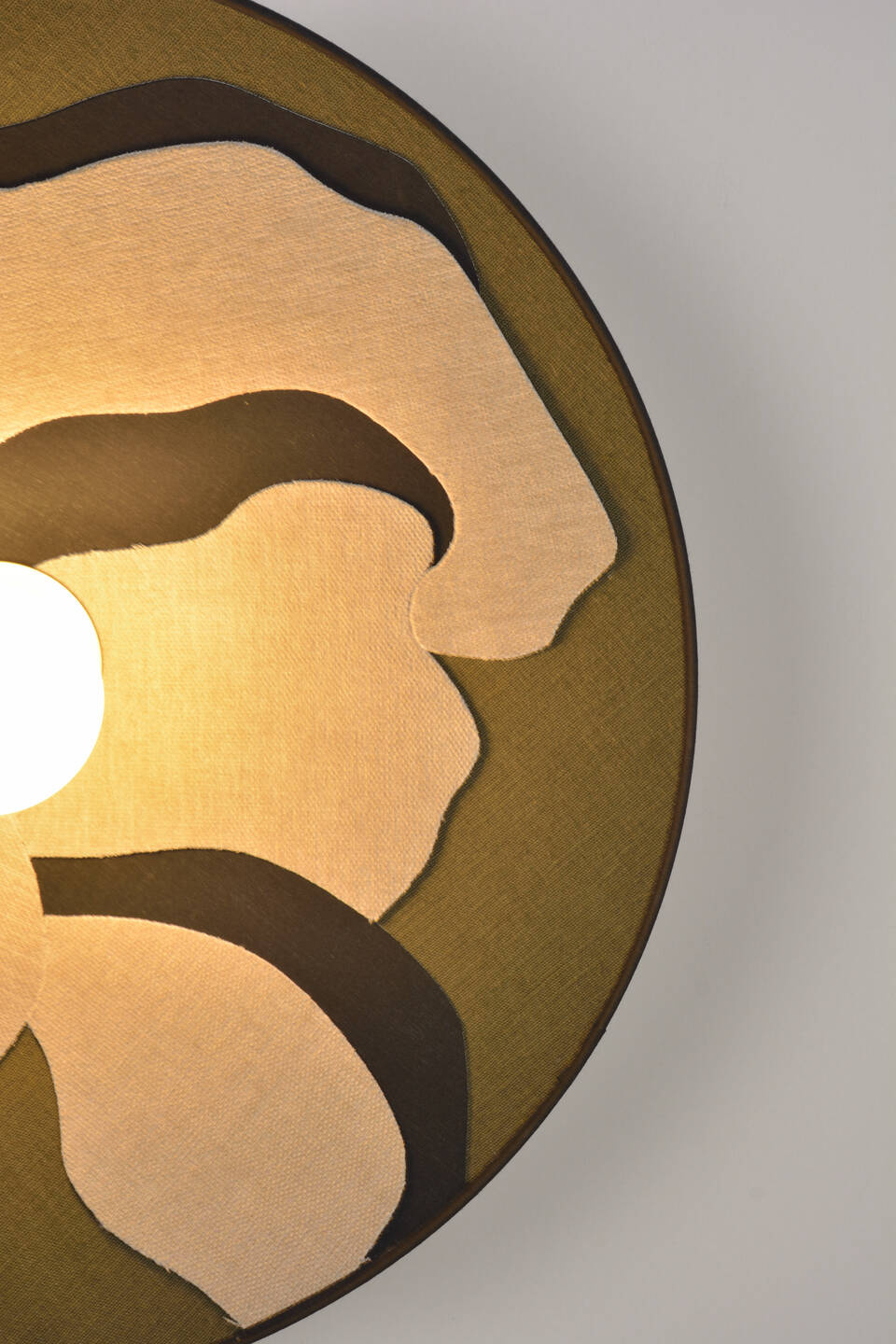 Market Set :: Sonia Laudet Nostalgia Khaki wall lamp, diameter 60 cm