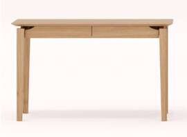 Selfia :: Chamfer wooden desk, width 100 - 140 cm