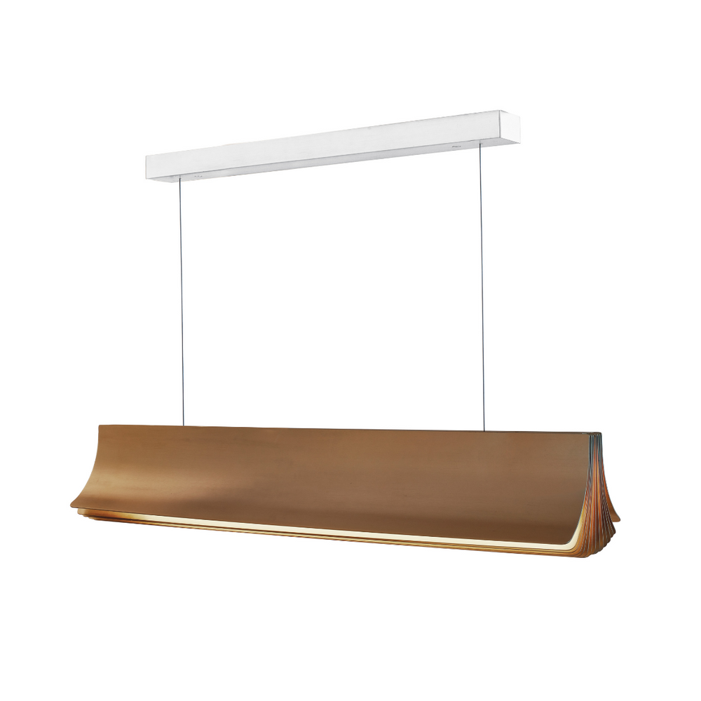 DCW:: Respiro gold pendant lamp, width 90 cm