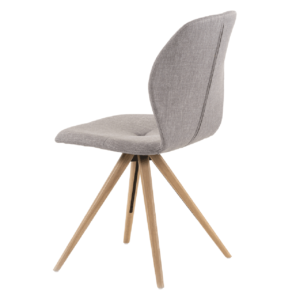 Mobitec :: Mood 91 upholstered chair, gray, width 47 cm