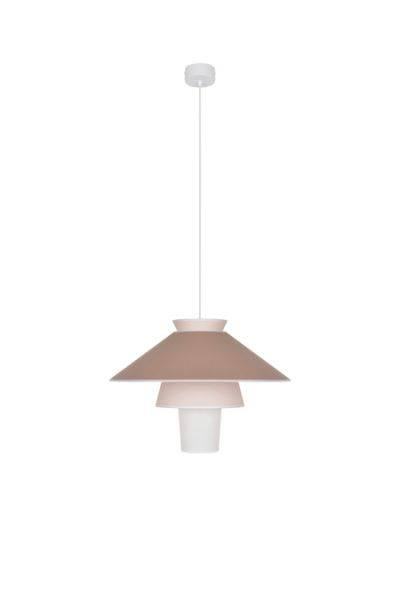 Marktset :: Hängelampe Ruche, Durchmesser 58 cm, rosa, Größe L