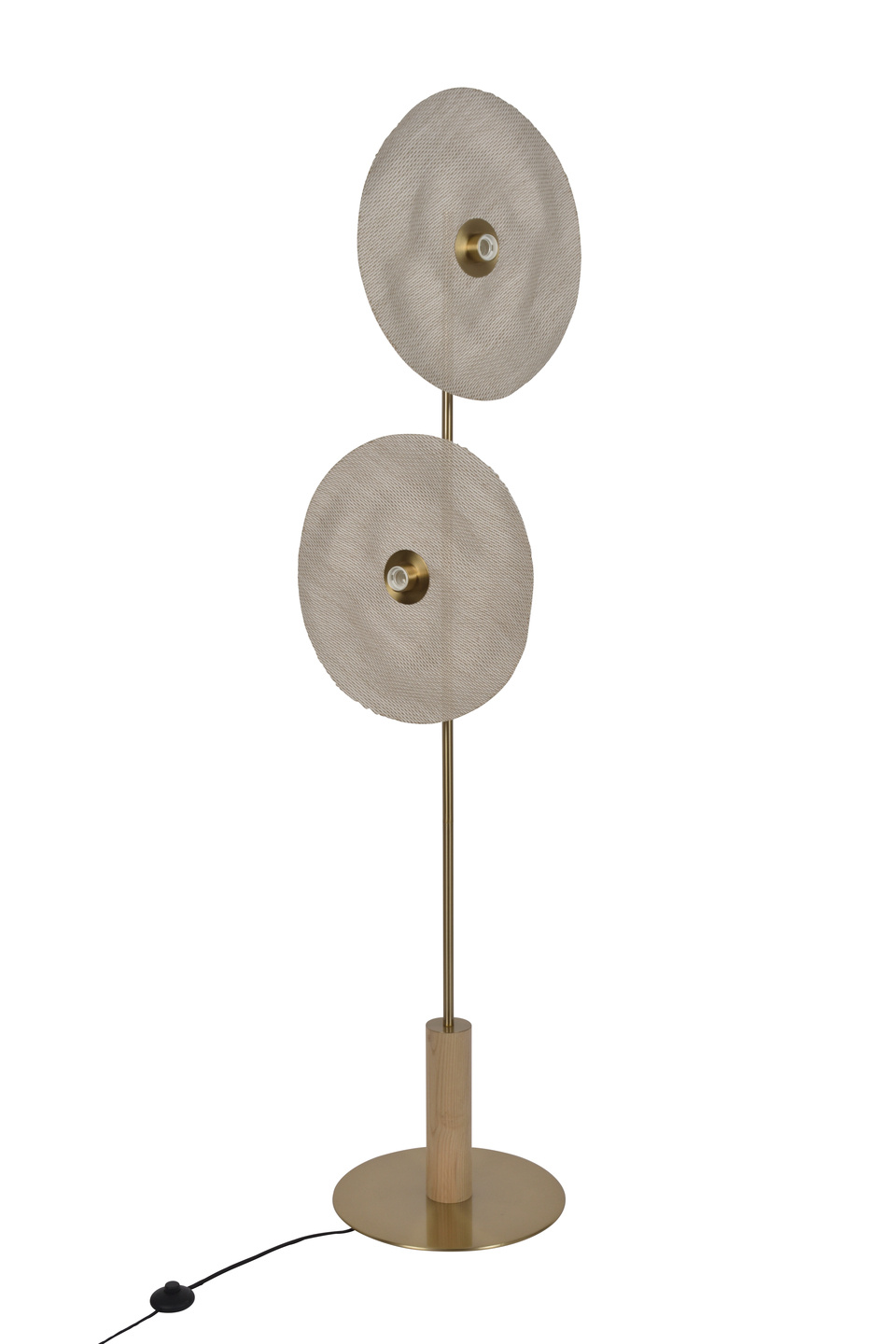 Marktset :: Shore 2l Stehleuchte, Höhe 185 cm, Beige und Gold