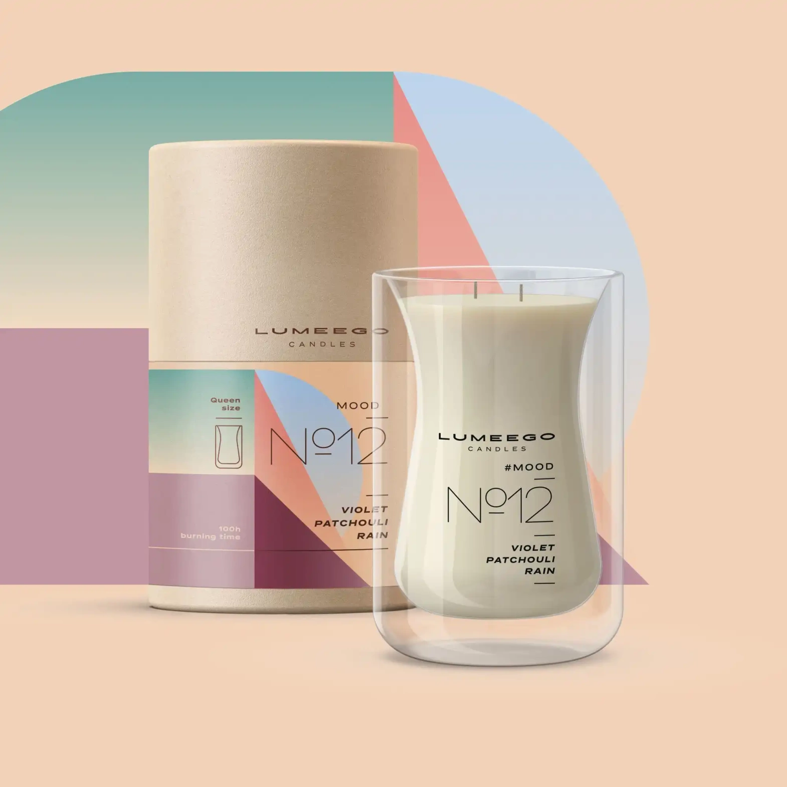 Lumeego :: Candle Queen WAVE L (scent your choice)