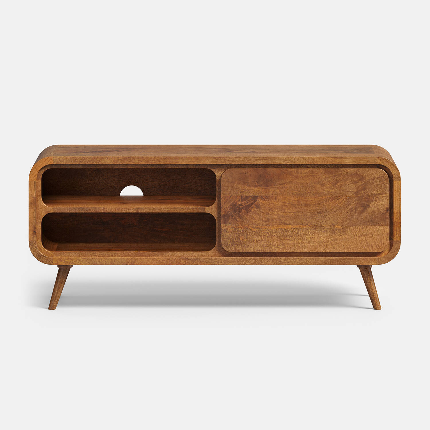 TABLE4U :: TV-Lowboards aus Holz Zośka 120x40x50 bernstein