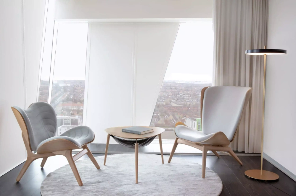 Umage :: Conversation Piece Sterling Polstersessel, grau, Breite 70 cm