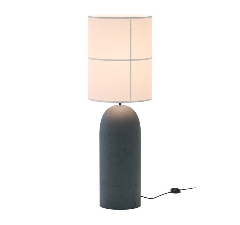 Robin :: Rania floor lamp, gray, height 115 cm