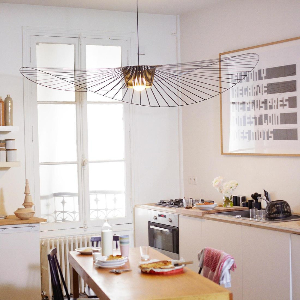 Petite Friture :: Lampa wisząca Vertigo czarna  śr. 200 cm