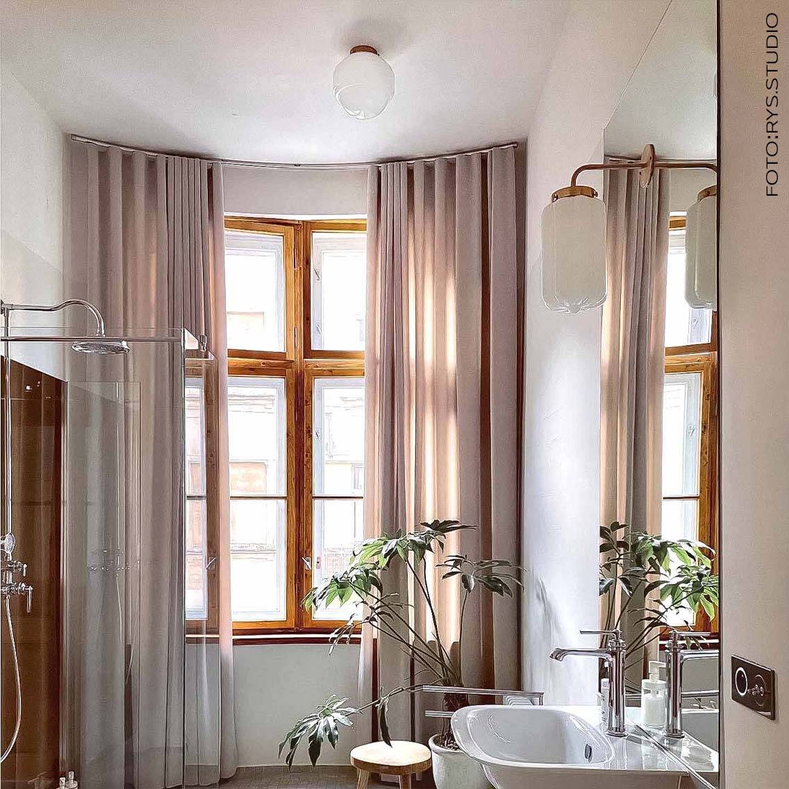 Embassy Interiors :: Saturn Wand-/Deckenleuchte, Durchmesser 25 cm, Weißmessing