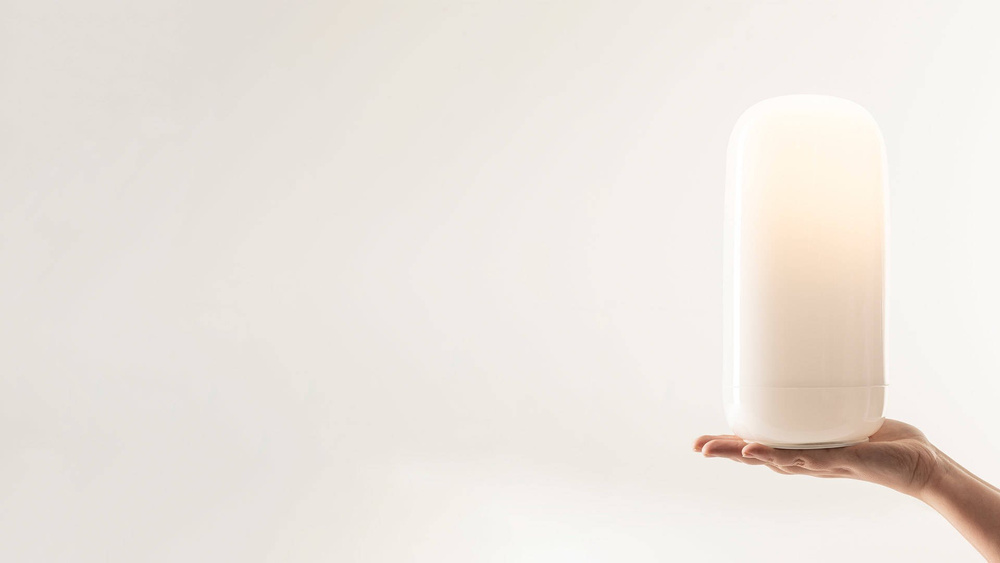Artemide :: Table lamp Gople Portable white h. 27 cm