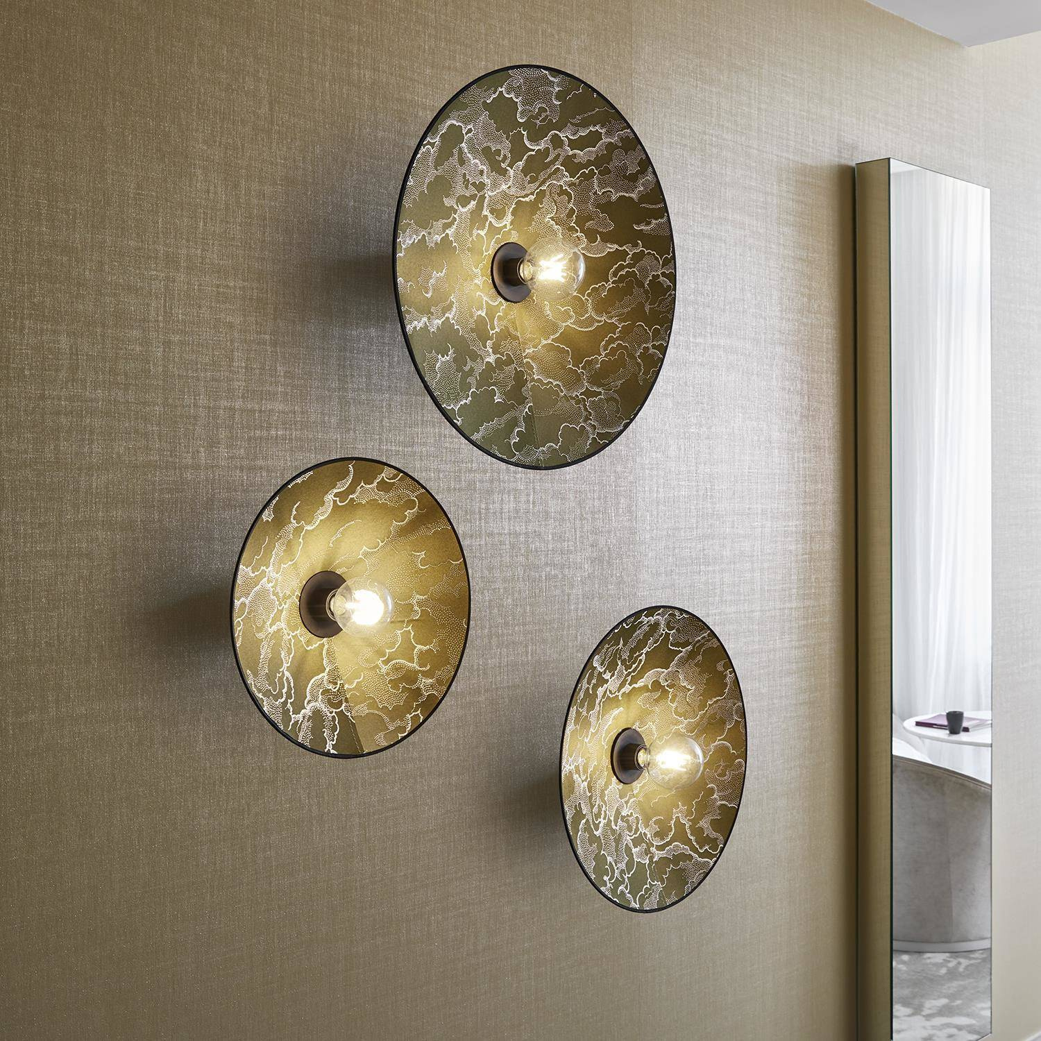 Market Set :: Sconce Gatsby green dia. 50 cm