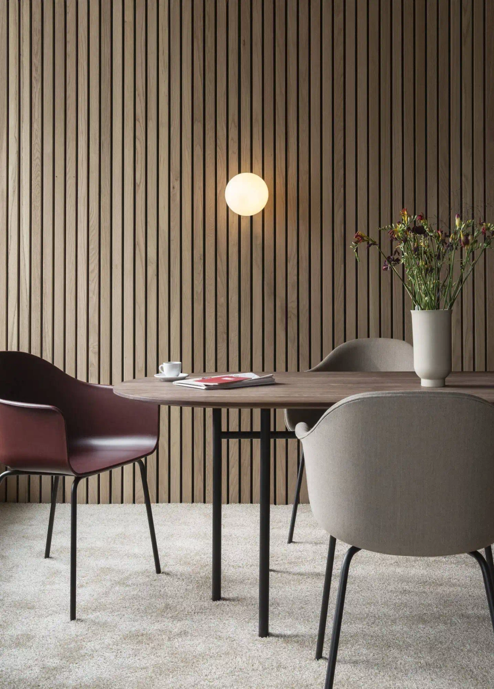 Audo Copenhagen :: Lampa sufitowa / ścienna TR czarna matowa śr. 20 cm