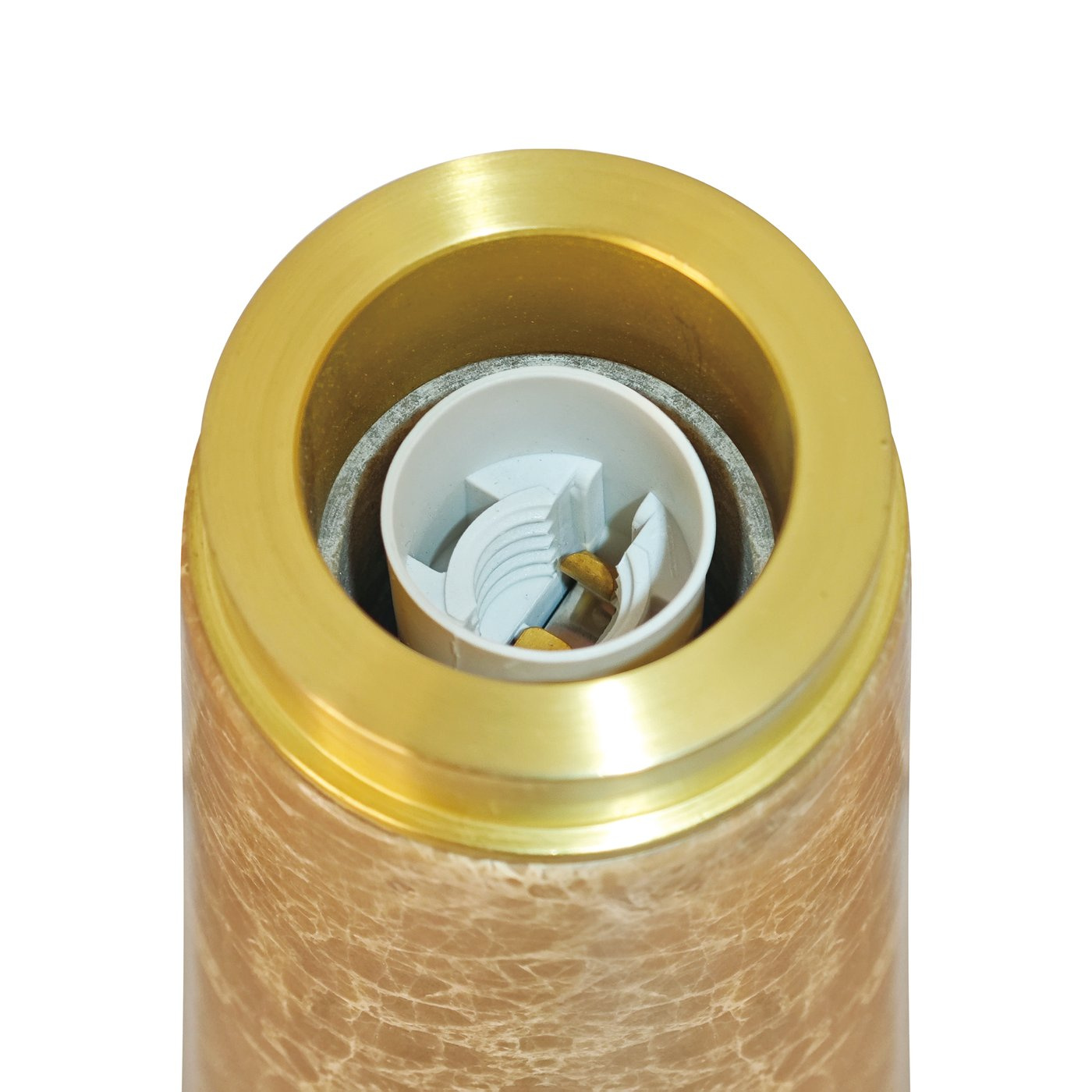 Design For The People :: Glänzende Mini-Tischlampe in Beige