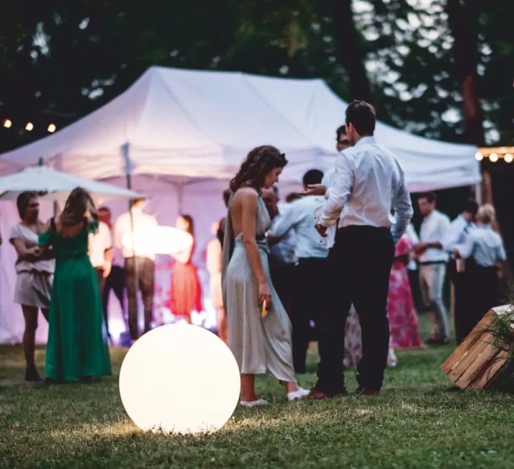 Micante :: Lampa stojąca mBall śr. 30 (zewnętrzna) 3000K