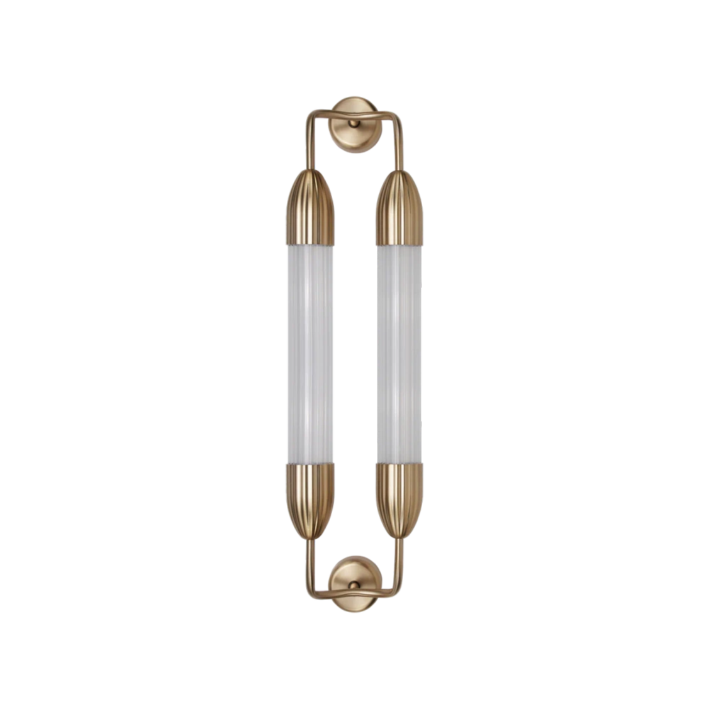 Umage :: Lemon Squeeze Double Short wall lamp / sconce, height 77 cm, polished brass