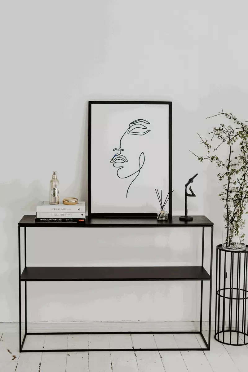 NORDIFRA :: Console Stam 280 black W: 115 cm