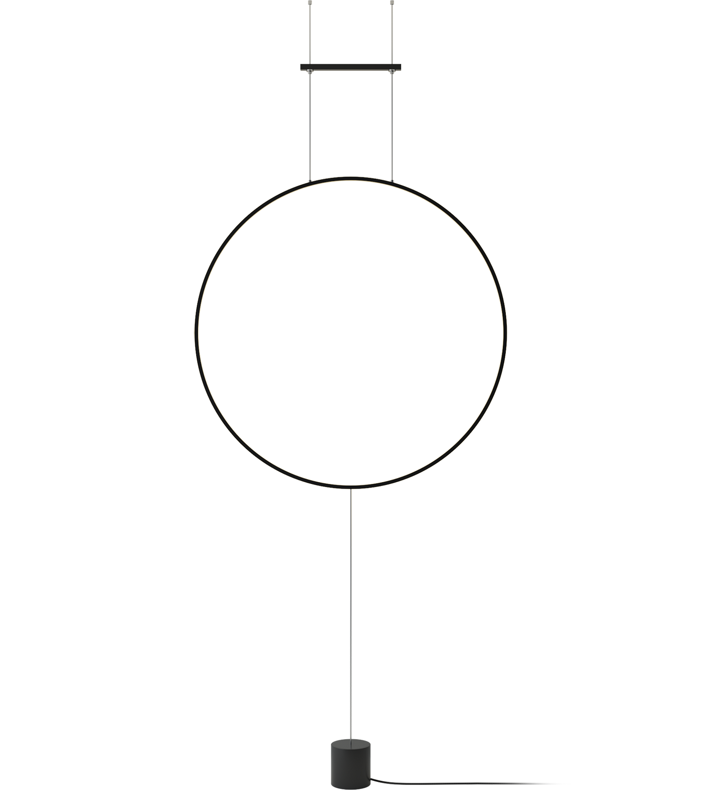 Robin :: Ramona floor lamp, diameter 80 cm, black