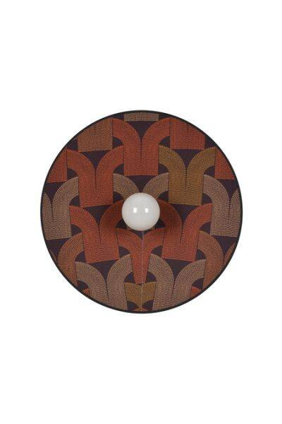 Marktset :: Gatsby D50 Wandleuchte/Wandleuchte, Durchmesser 50 cm, Ziegel