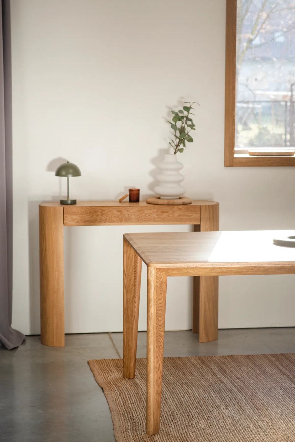 Szyszka Design :: Bocca oak table 180x100 cm polished, non-extendable