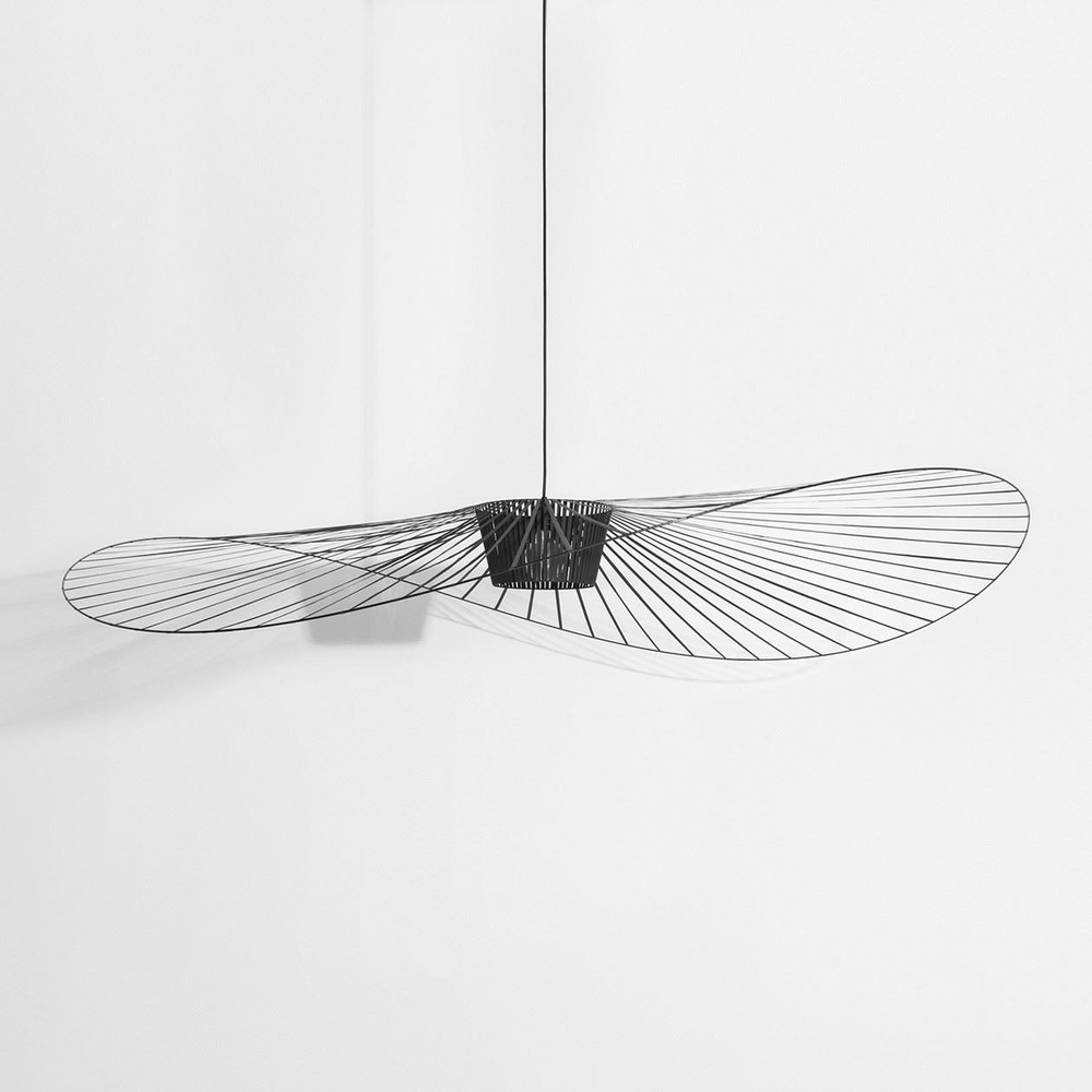 Petite Friture :: Lampa wisząca Vertigo czarna  śr. 200 cm