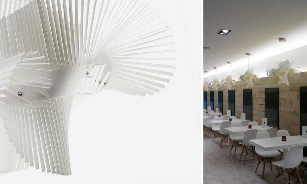 LZF :: Ceiling Lamp Mikado 70x50 white