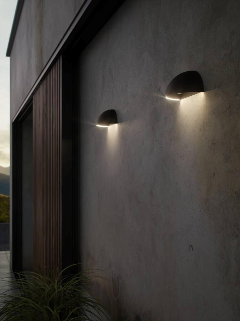 Nordlux :: Sconce Arcus Smart black W: 20 cm