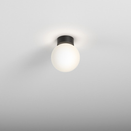 AQForm :: Aufbauleuchte Modern Ball Simple Midi LED hermetic 2700K schwarz