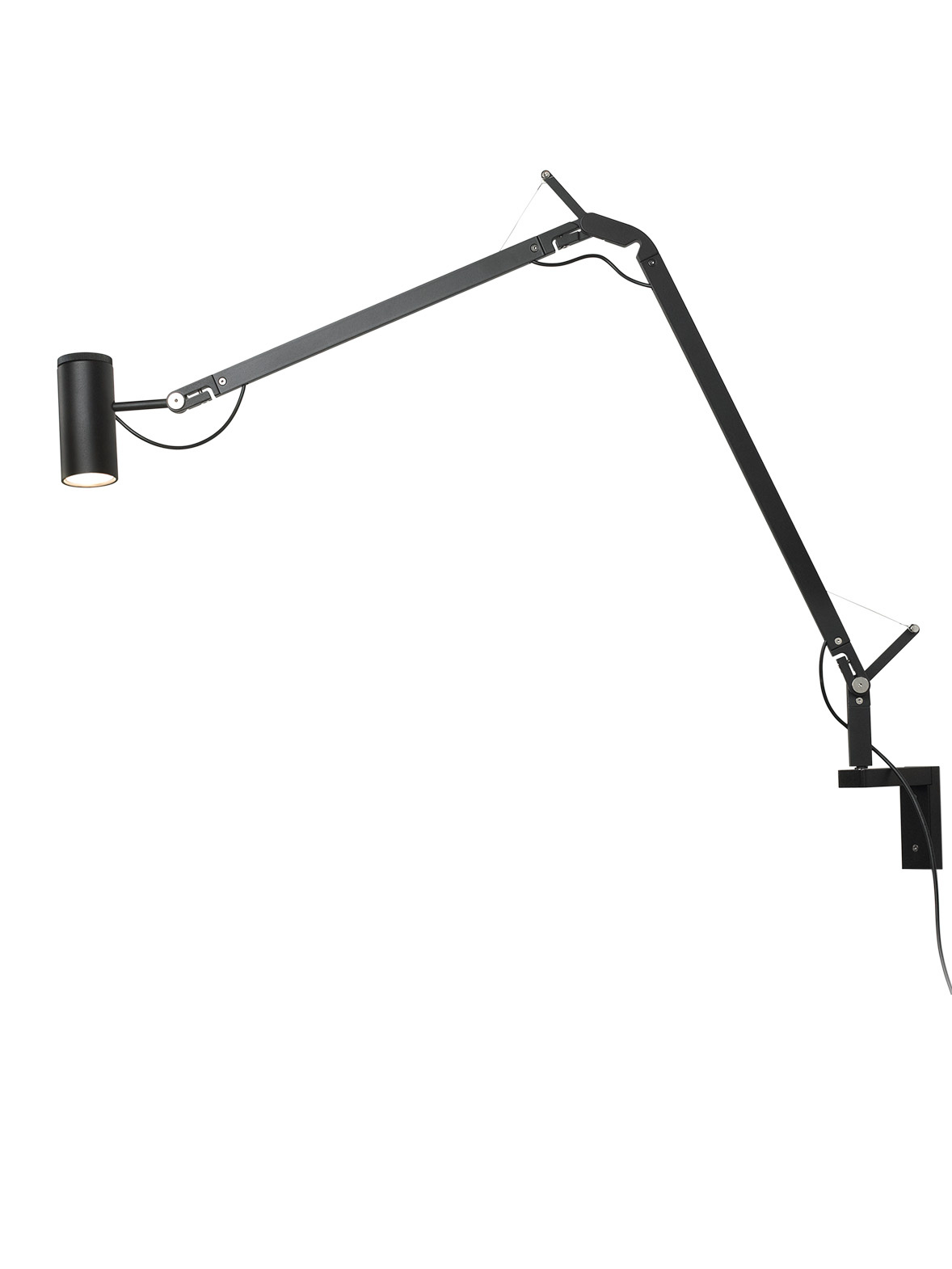 Marset :: Sconce Polo black H: 80 cm