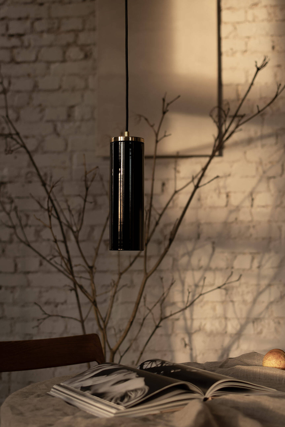 Embassy Interiors :: Copenhagen hanging lamp, black, height 25 cm