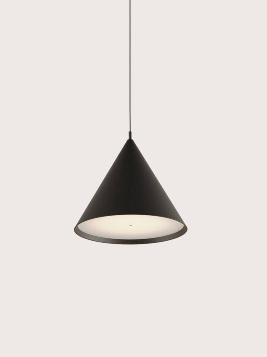 Aromas :: Trag hanging lamp, diameter 40 cm, black