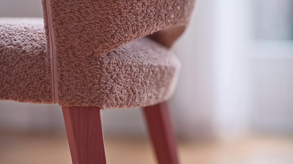 Mobitec :: Cuori C05 Polsterstuhl, Breite 52 cm, beige