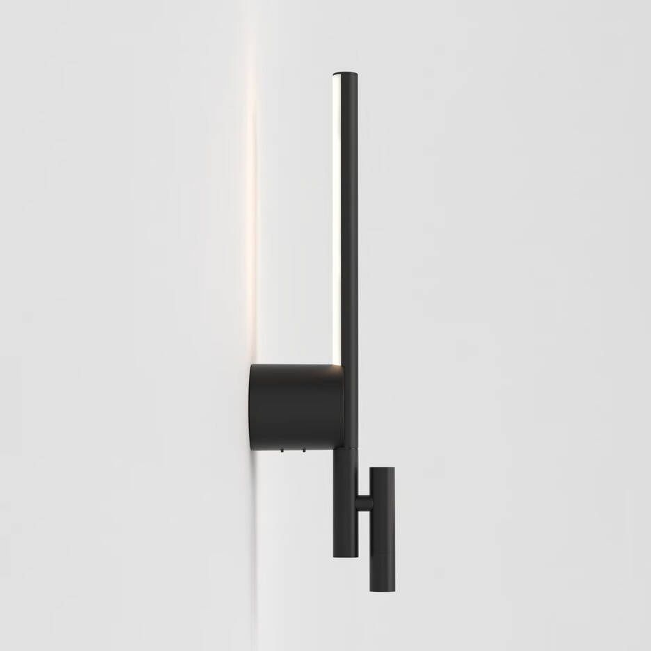 Astro :: Baton Reader LED-Wandleuchte, mattschwarz, Höhe 50,8 cm