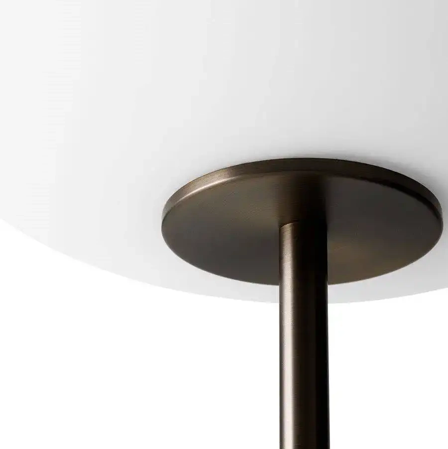 Audo Copenhagen :: Jwda brown floor lamp with marble base, height 150 cm