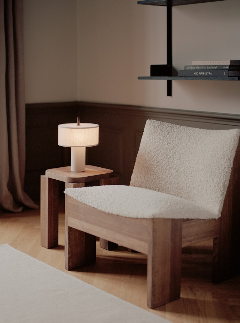 New Works :: Margin table lamp beige height 31 cm