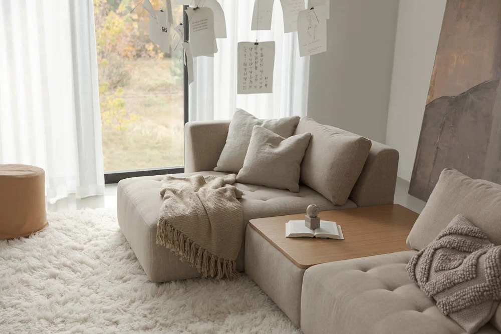 Sits :: Cleo corner sofa / upholstered corner sofa