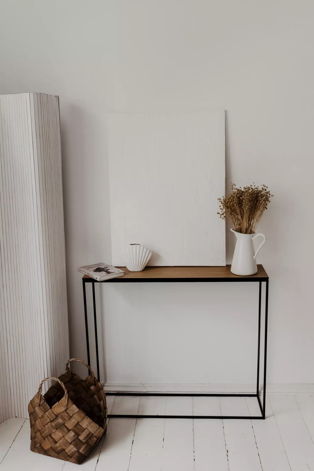 Nordifra :: Konsole aus Metall Stam 220 Amerikanische Walnuss Größe xl schwarz