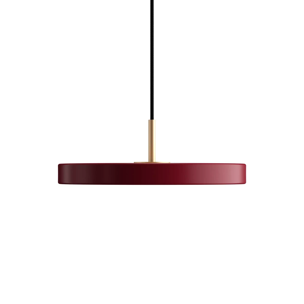 Umage :: Asteria Mini red hanging lamp, diameter 31 cm