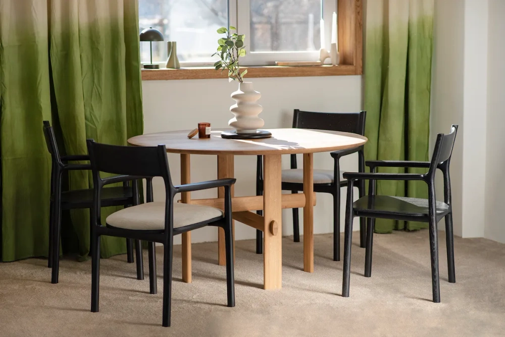 Szyszka Design :: Olio oak table, diameter 130 cm, round