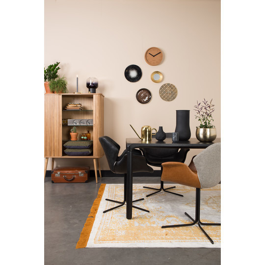 Zuiver :: Stuhl von Eco Leather Nikki braun