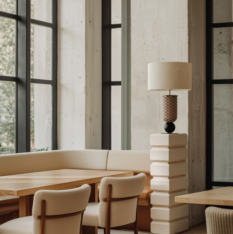 Aromas :: Lampa stołowa Olas beżowa