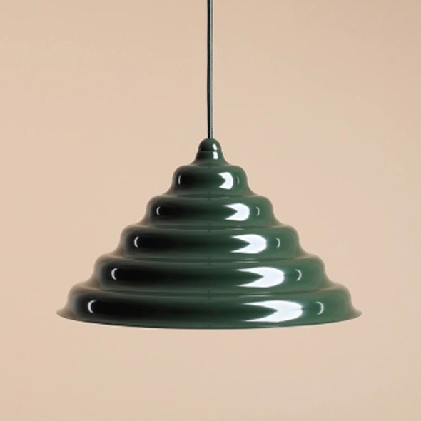 Artera :: Green Wave hanging lamp, size XL, diameter 36 cm
