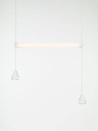 Brokis :: Lampa wisząca Puro Single Horizontal szer. 103 cm biała