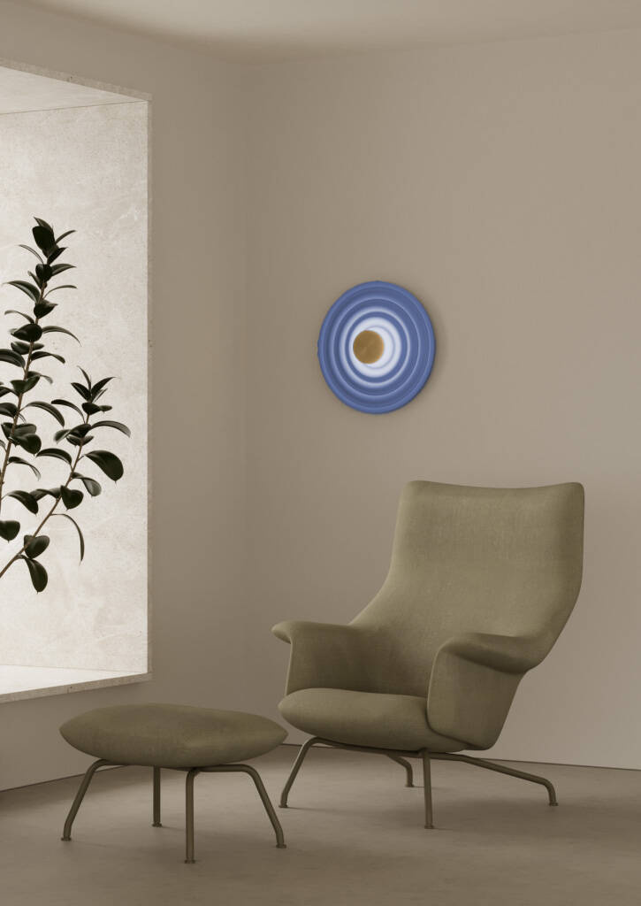 Aromas :: Rang Wandleuchte/Wandleuchte Durchmesser 50 cm blau