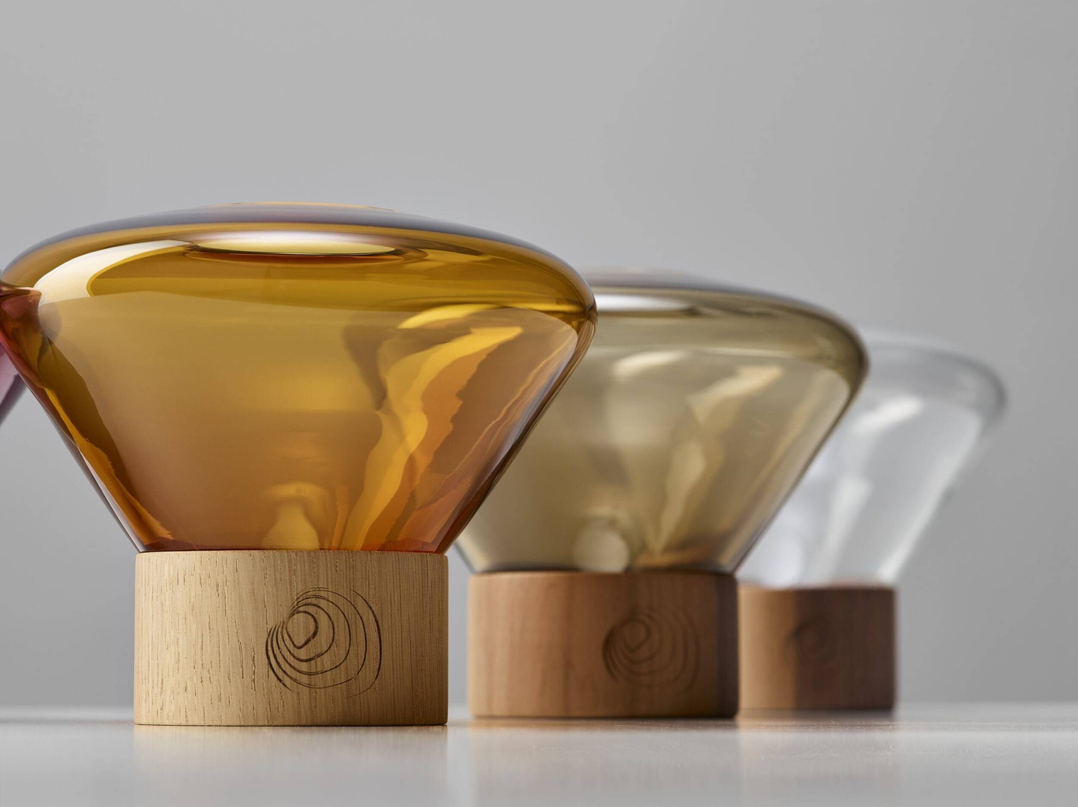 Brokis :: Muffins Kerzenhalter, Höhe 10 cm, transparent