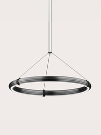 Aromas :: Elli hanging lamp, black, diameter 107.5 cm