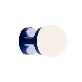 Ferroluce :: Habea wall lamp/sconce, diameter 16 cm, navy blue