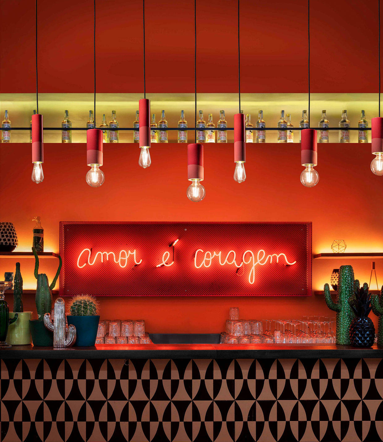 Ferroluce :: Pi hanging lamp green diameter 8 cm