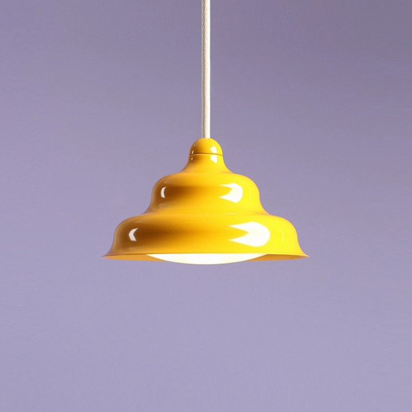 Artera :: Fala gelbe Hängelampe, Größe S, Durchmesser 17 cm