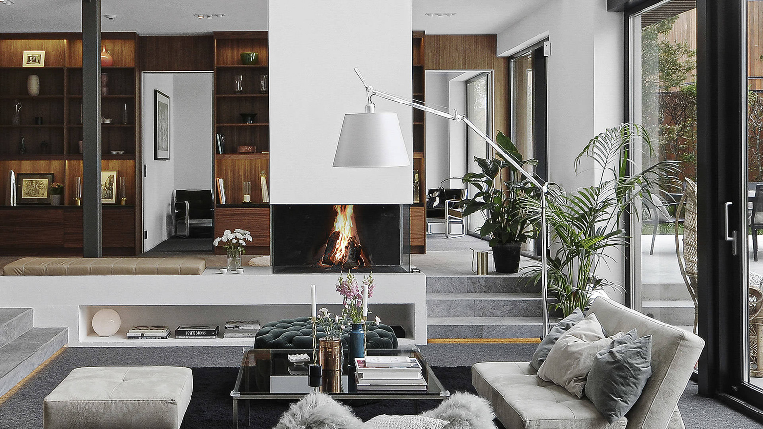 Artemide :: Floor lamp Tolomeo Mega with on/off switch 32 cm