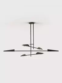 Aromas :: Bion hanging lamp 6, width 89 cm, black